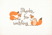 A Scurry of Squirrels - Design Kit, an Animal Illustration by Baksiabat (Thumbnail 12 of 12)