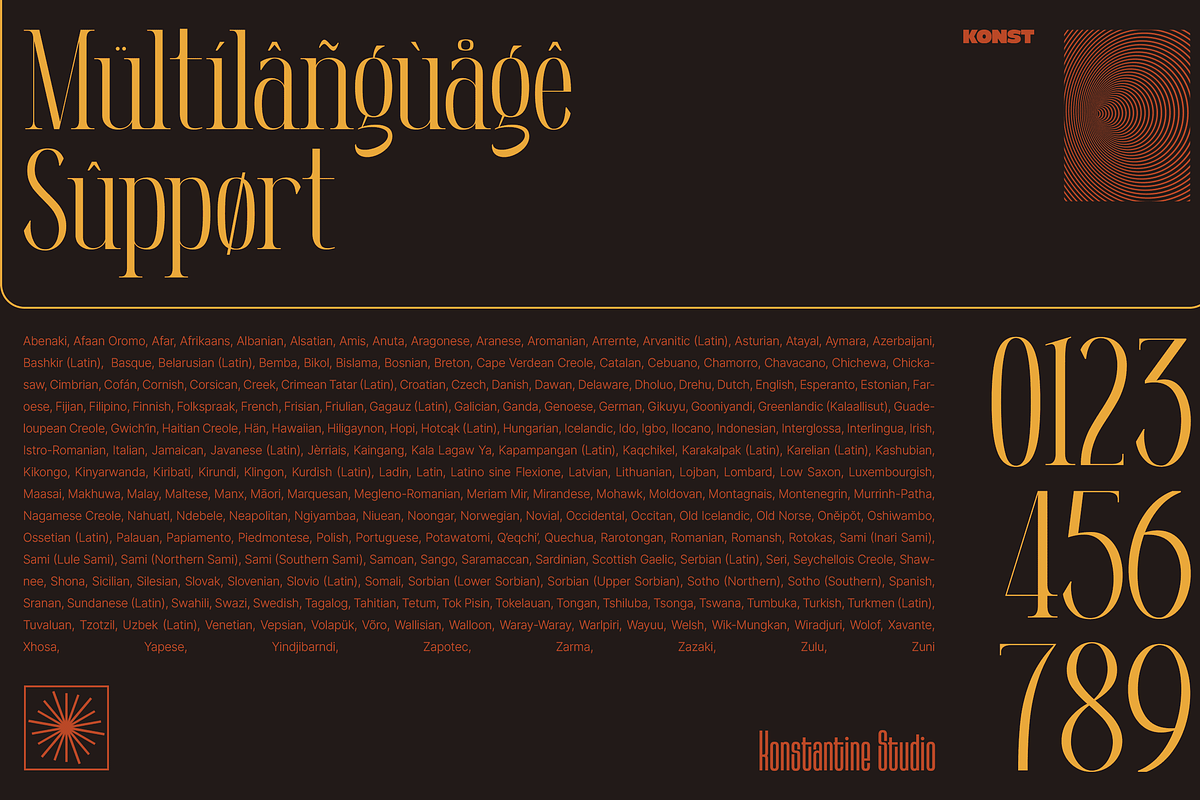 Esmogad - Futuristic Serif Fonts, a Serif Font by Konstantine Studio (Photo 8 of 8)