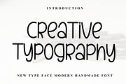 Creative Typography, a Serif Font by FreshTypeINK (Thumbnail 1 of 8)