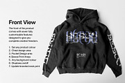 Ultra Heavy Hoodie Mockup, a Hoody Mockup by Studio Innate (Thumbnail 3 of 7)