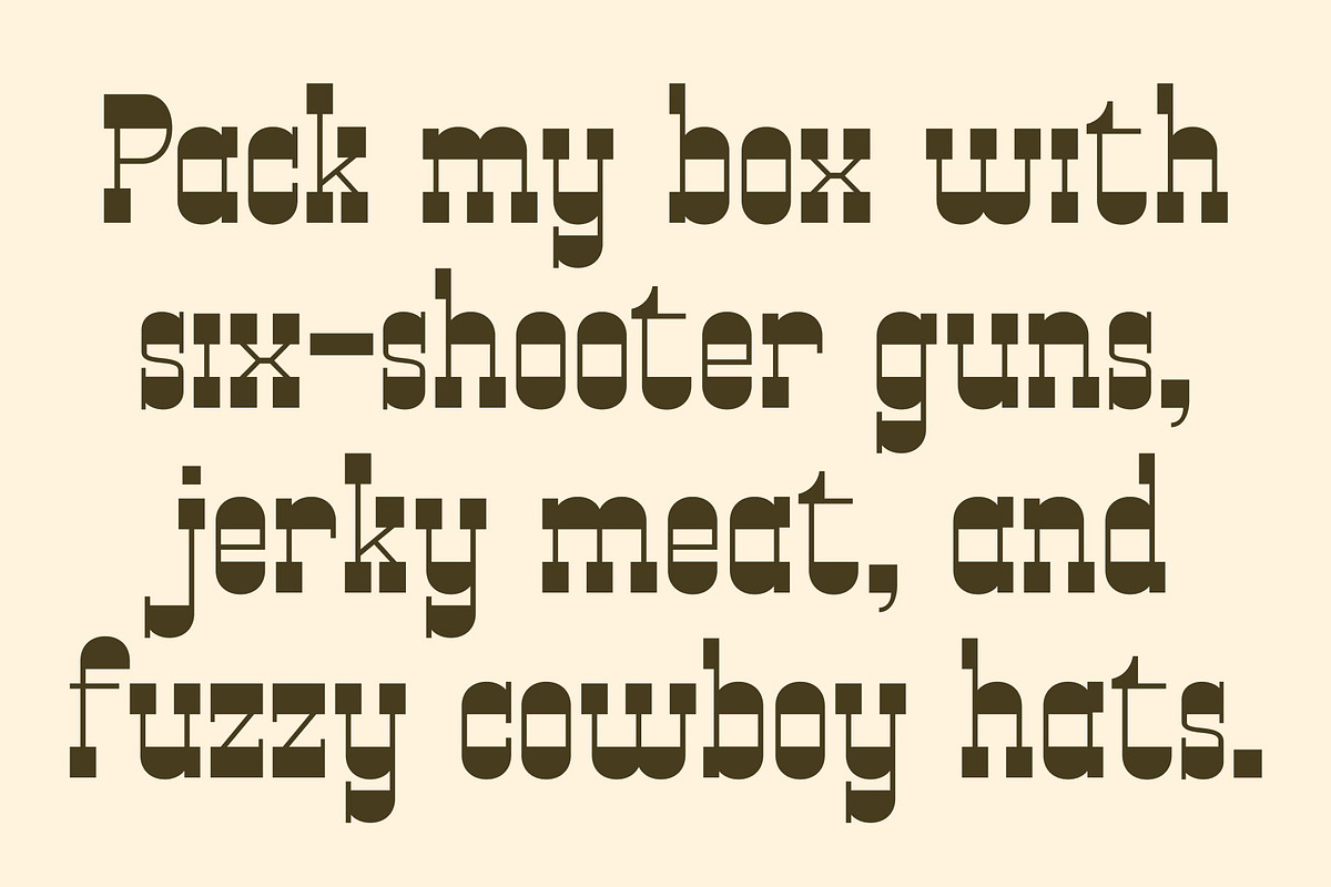 CS Belting – Slab Serif Font, a Slab Serif Font by Craft Supply Co. (Photo 6 of 8)