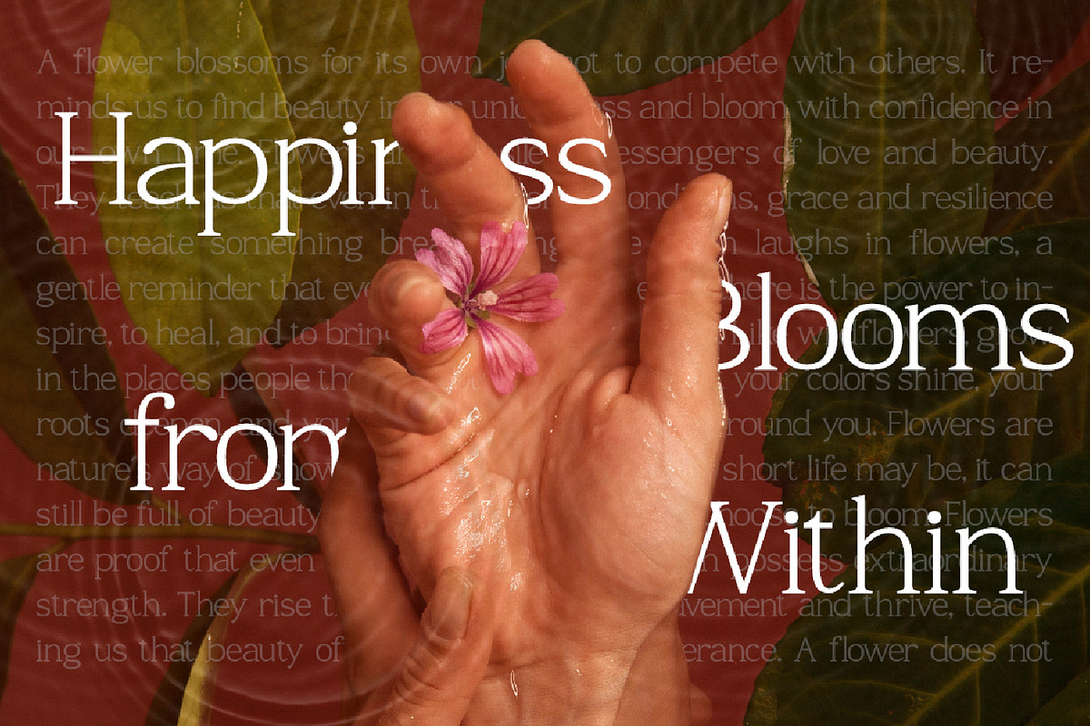 Nadaria - Creative Serif Font, a Serif Font by Vadovastd (Photo 5 of 7)