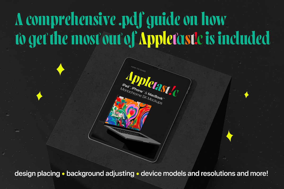 iPad, iPhone & MacBook 5K Mockups, a Device Mockup by Frisk Shop (Photo 20 of 20)
