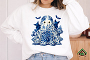 Whimsical Ghost Clipart Bundle, a Seasonal Illustration by Craft Nest (Thumbnail 6 of 8)