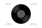 Vinyl Record Template, an Object Graphic by Misc. Loot Co. (Thumbnail 3 of 4)