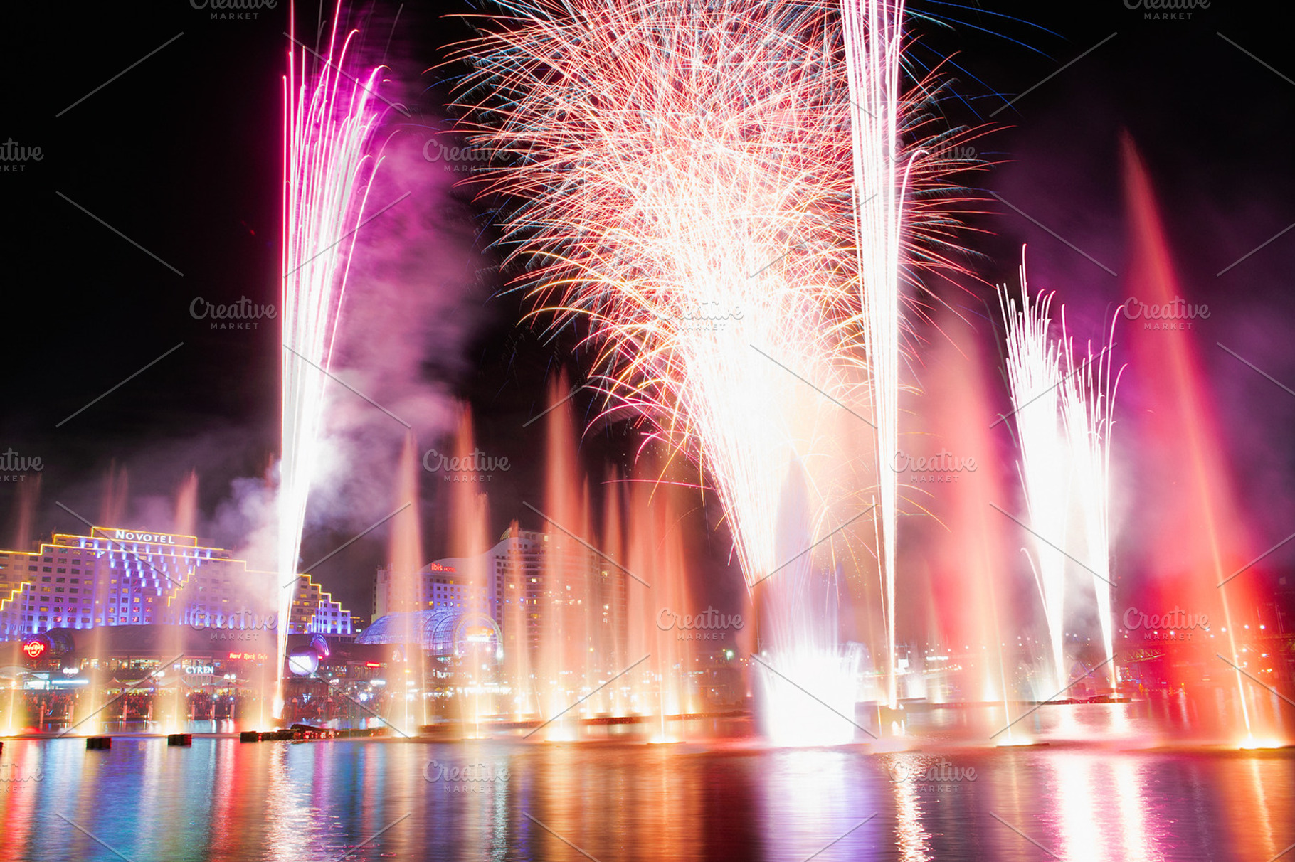 Sydney Firework At Harbor