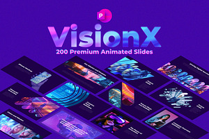 VisionX Animated PowerPoint Template, a Presentation Template by Abert