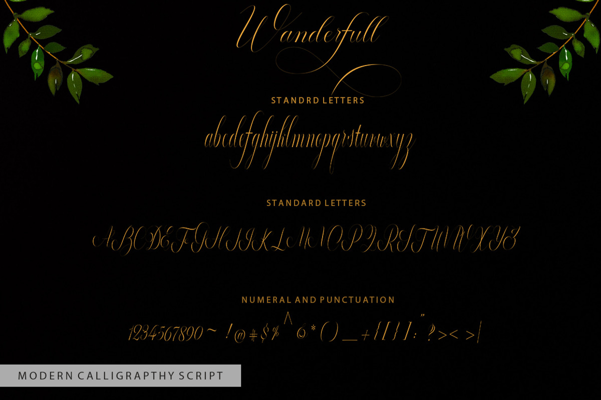 Wonderfull, a Script Font by Madjack.font (Photo 8 of 9)