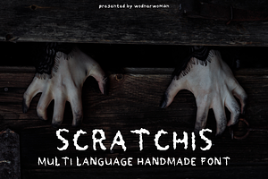 scratchis - The Edgy Halloween Font