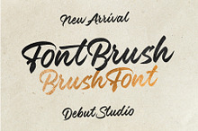Font Brush - Brush Font