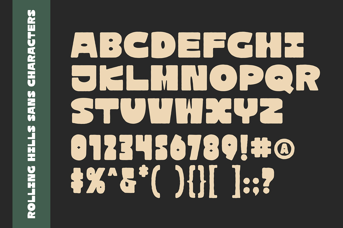 Rolling Hills - Font Duo, a Sans Serif Font by ErgibiStudio (Photo 8 of 10)