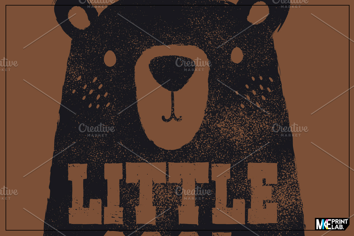 PACK OF 3 ANIMAL PRINT DESIGNS, an Animal Illustration by MKE Print Lab. (Photo 4 of 4)