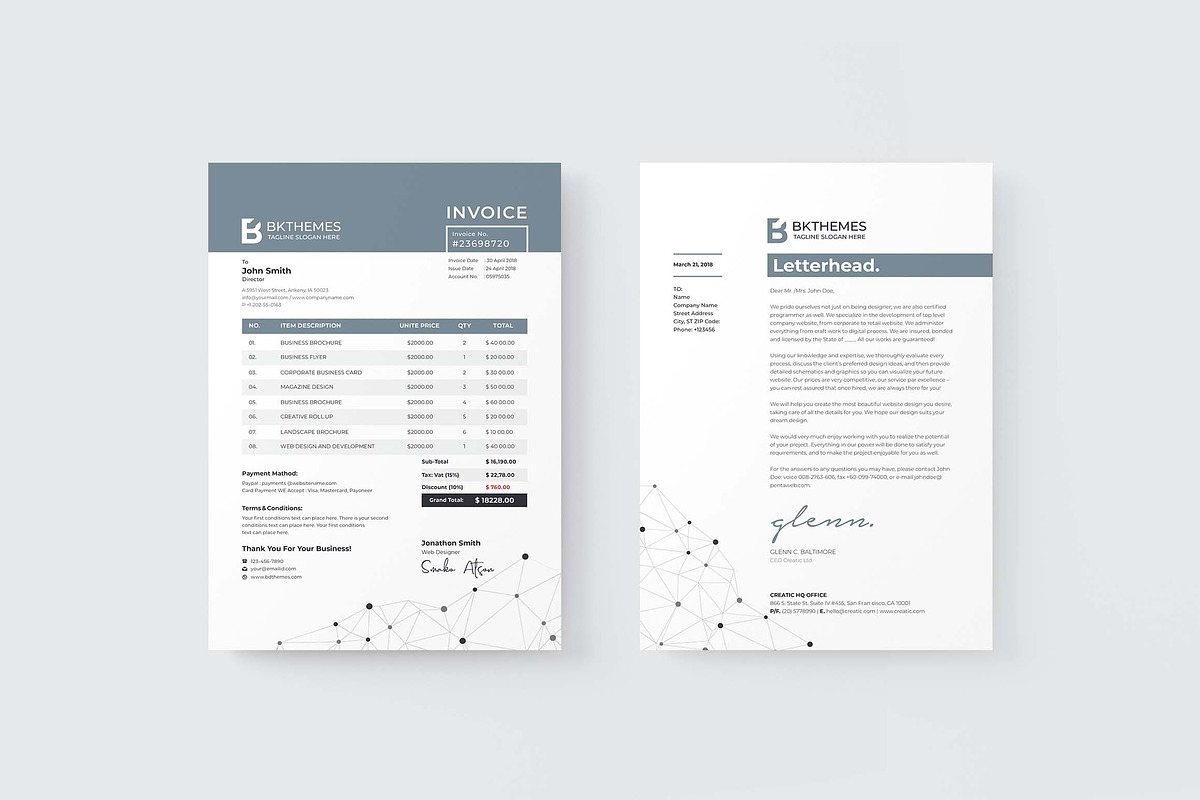 Corporate Identity, a Stationery Template by design_hut (Photo 2 of 7)