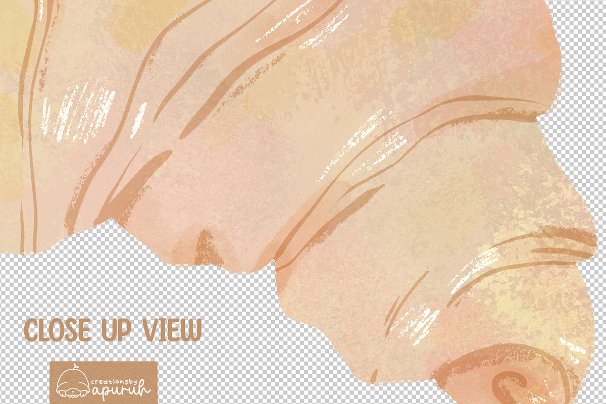 Coffee & Dessert Watercolor Pack, a Food Illustration by creationsbyapuruh (Photo 7 of 8)