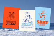 Surf & Sport Vector Illustrations, an Object Graphic by venimo (Thumbnail 9 of 15)