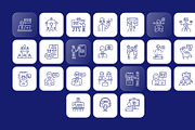 Communication Vector Icons, an Outline Icon by Prosymbols (Thumbnail 7 of 8)