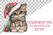 Christmas Animals Clipart Bundle, a Seasonal Illustration by Canvas Craft (Thumbnail 2 of 10)