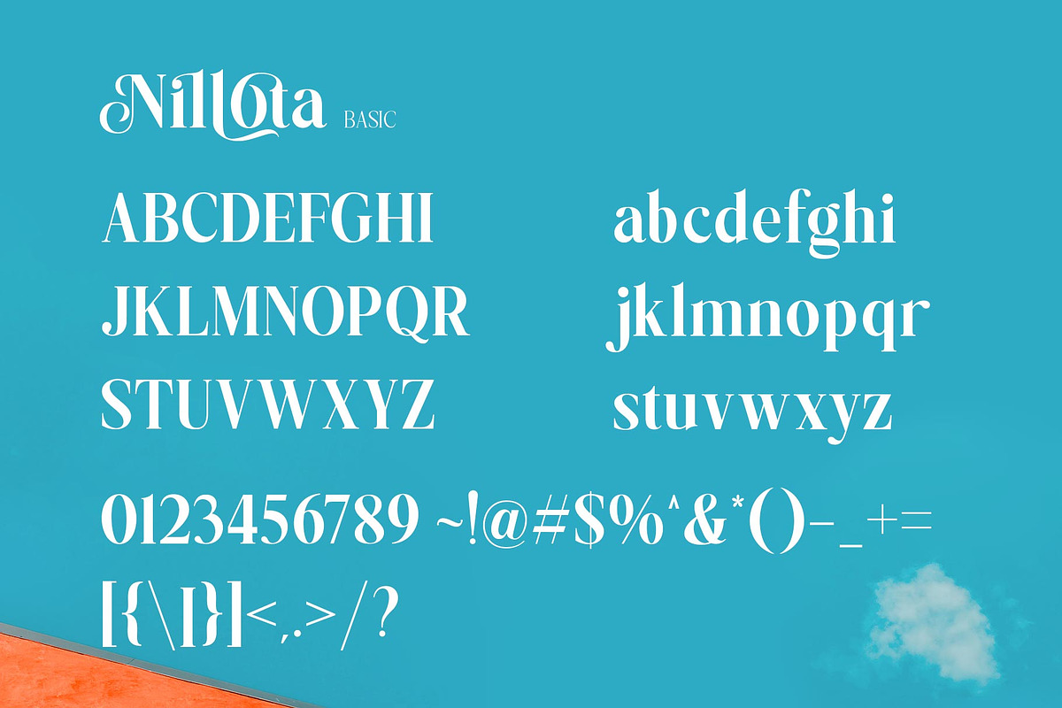 Nilota Typeface, a Serif Font by alit design (Photo 2 of 20)