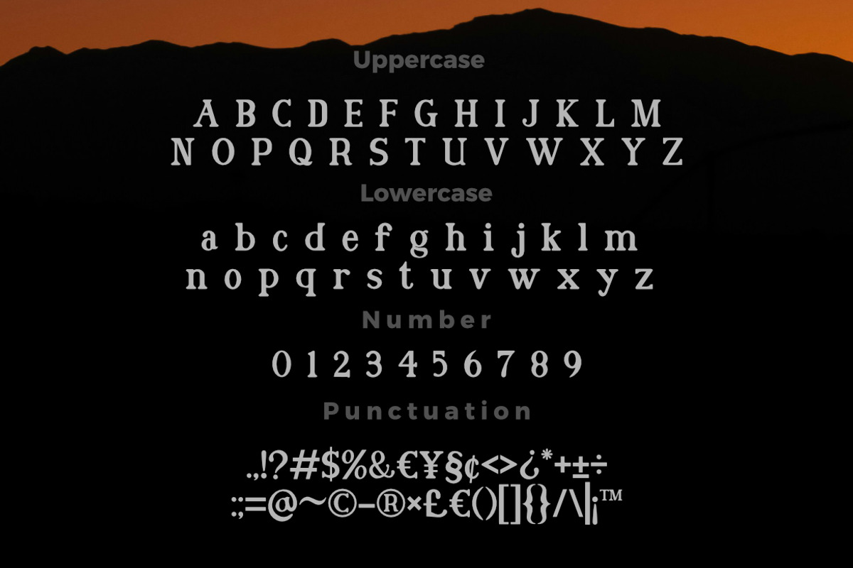 Aprilia Kupril Serif Font, a Serif Font by Bayuktx (Photo 3 of 4)