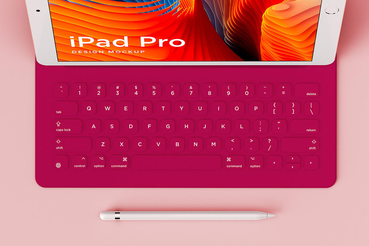 iPad Pro Design Mockup, an iPad Mockup by illustrated (Photo 3 of 11)