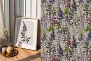 Lupine. Vintage botanical atlas, a Pattern Graphic by Antikva17 (Thumbnail 10 of 12)
