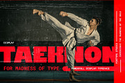Dancing Rose, a Sans Serif Font by Foxtype (Thumbnail 5 of 6)
