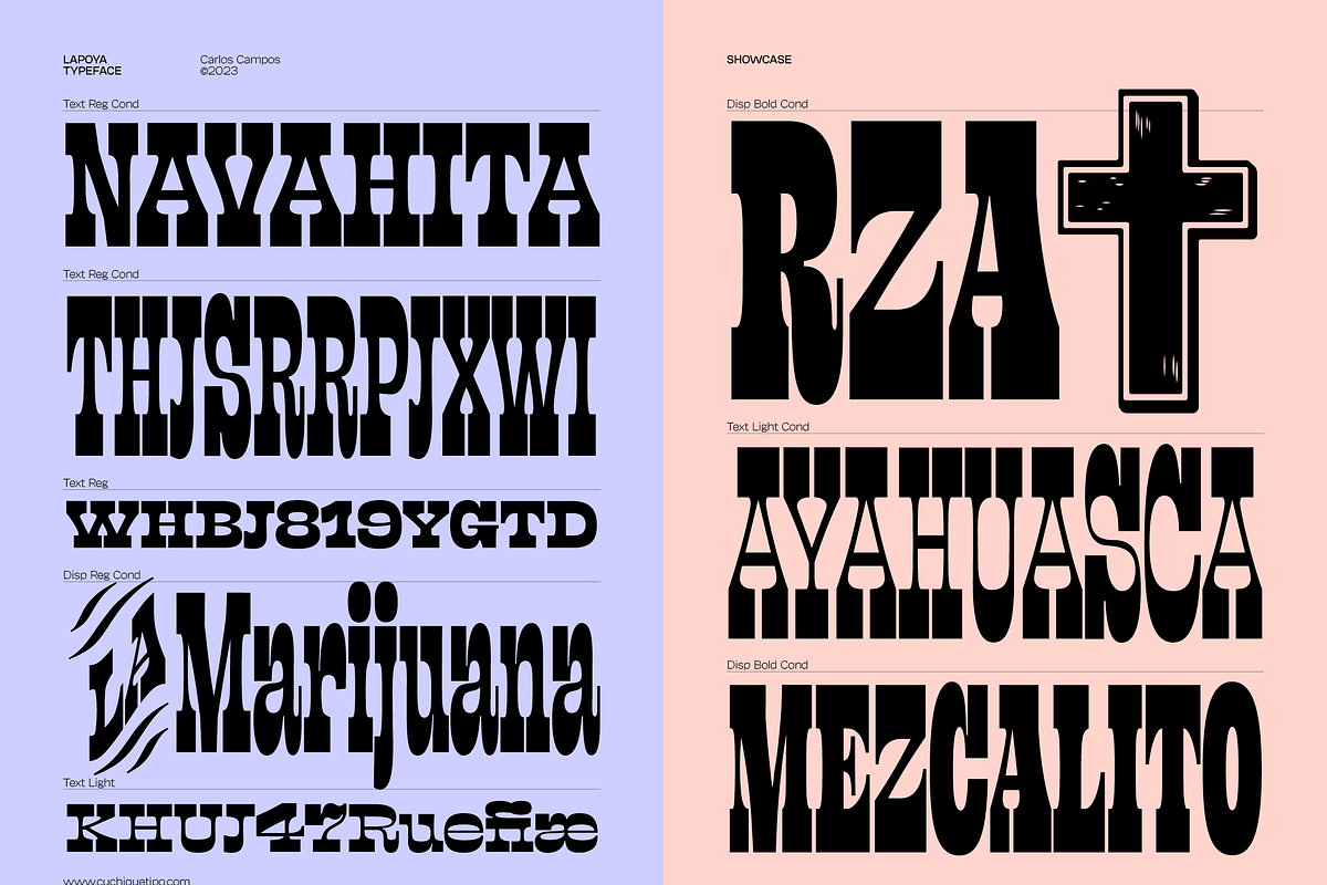 Lapoya Font, a Slab Serif Font by Cuchi, qué Tipo! Foundry (Photo 10 of 18)