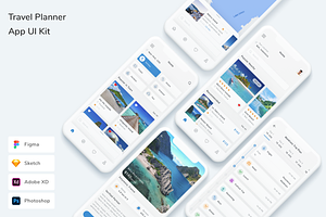 Travel Planner App UI Kit