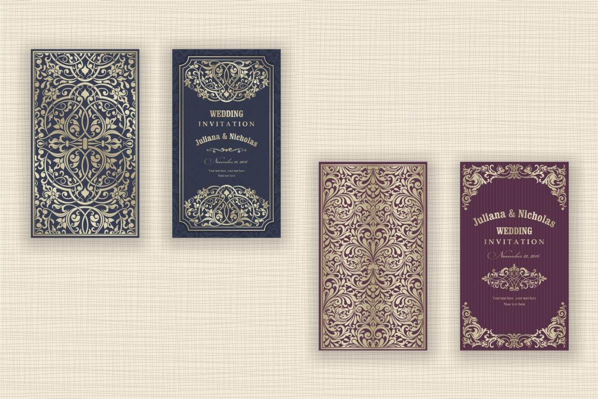 Wedding Invitation set, an Invitation Template by NataLito (Photo 6 of 6)