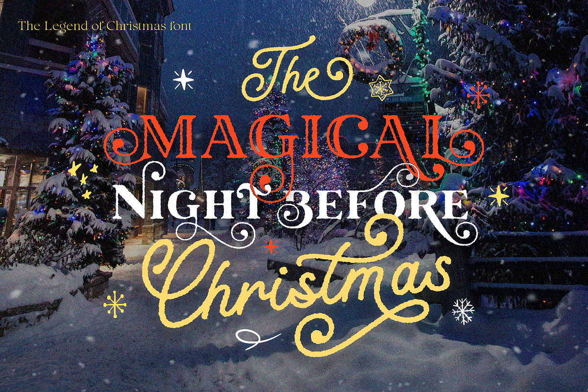 Legend of Christmas, a Serif Font by Larin Type Co. (Photo 2 of 15)