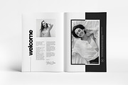 Minimal Portfolio Magazine I Canva, a Brochure Template by PixWork (Thumbnail 3 of 11)