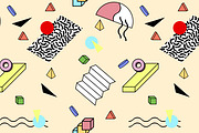 Abstract trendy seamless patterns, a Pattern Graphic by ExpressShop (Thumbnail 1 of 7)