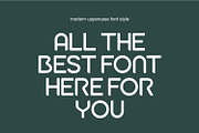 Dubai City | Arabic Font, a Sans Serif Font by WhymoreArt (Thumbnail 6 of 10)