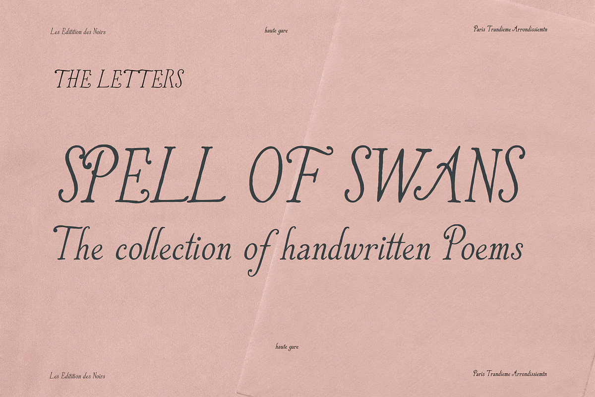 Whimsical Handwritten Serif Font Duo, a Handwritten Font by Laras Wonderland (Photo 13 of 15)