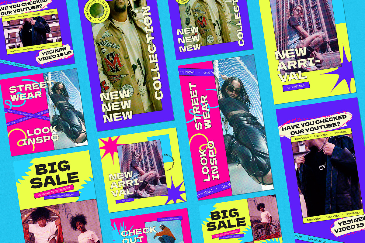 Antidesign Fashion Sale Instagram Pa, a Social Media Template by graphicook (Photo 2 of 6)