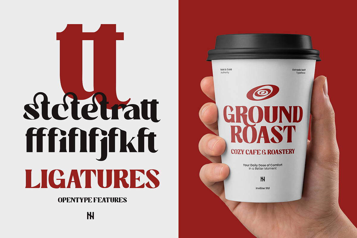 Estrada - Serif Font, a Serif Font by Inviline.co (Photo 9 of 10)
