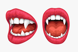 Vampire Teeth Set