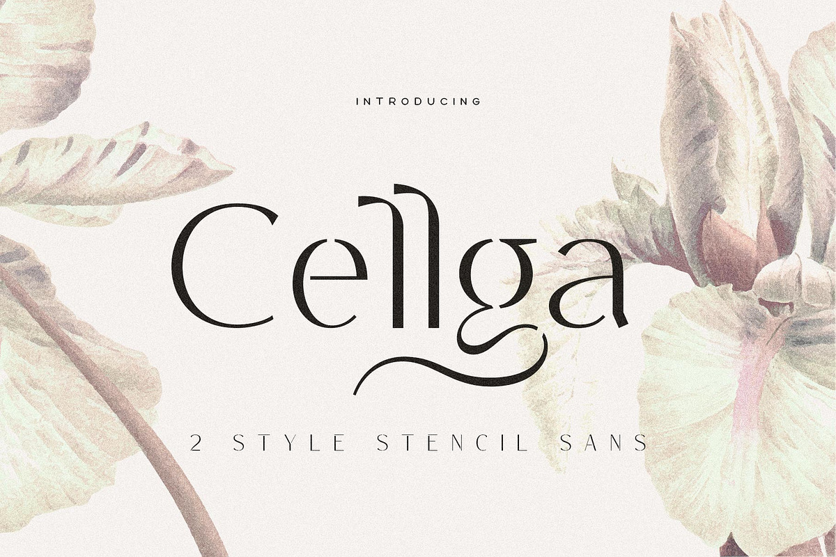 Cellga Typeface, a Sans Serif Font by alit design (Photo 1 of 17)
