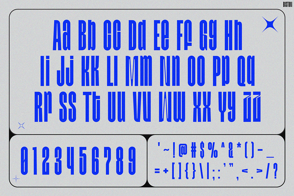 BISTON, a Font by Pinisi ART (Photo 2 of 10)