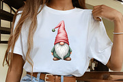 Lridescent Christmas Gnome Clipart, an Illustration by CrexoraLab (Thumbnail 2 of 5)