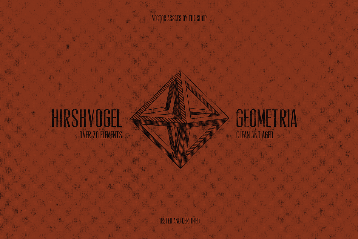 Hirschvogel geometria vector assets, an Object Graphic by The Shop (Photo 9 of 12)