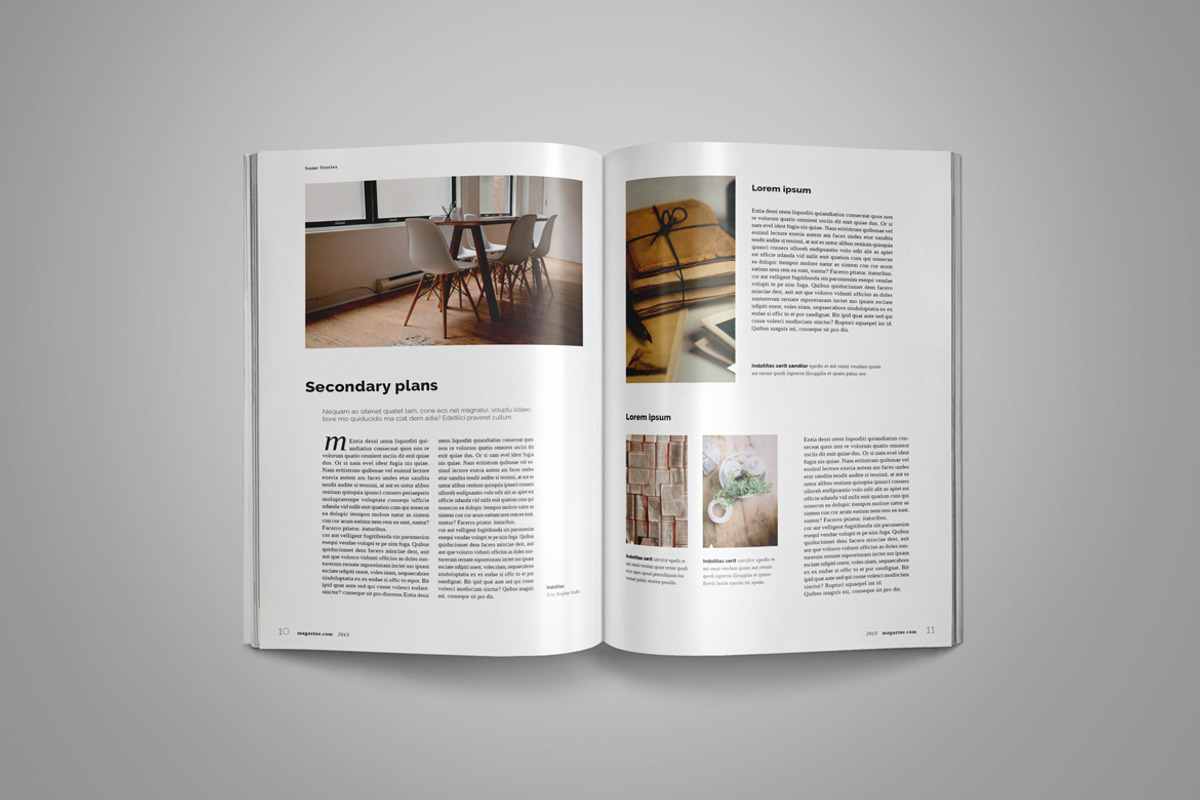 InDesign Magazine Template, a Magazine Template by Indotitas (Photo 7 of 10)