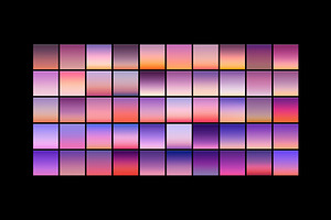 Twilight 100 Gradient Backgrounds