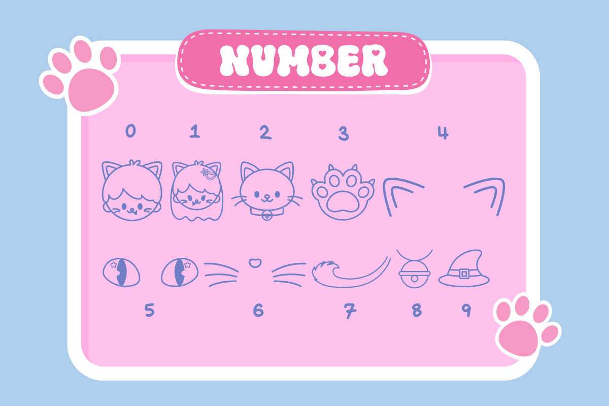 Cat Boy Retro Groovy Font, a Sans Serif Font by Babymimiart (Photo 7 of 7)
