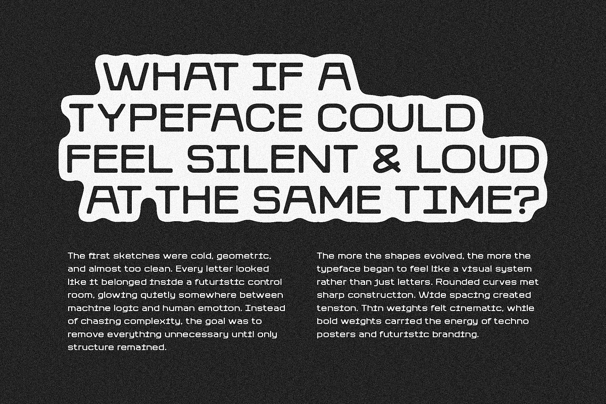 Norme - Geometric Display Font, a Sans Serif Font by Typeparties (Photo 5 of 8)