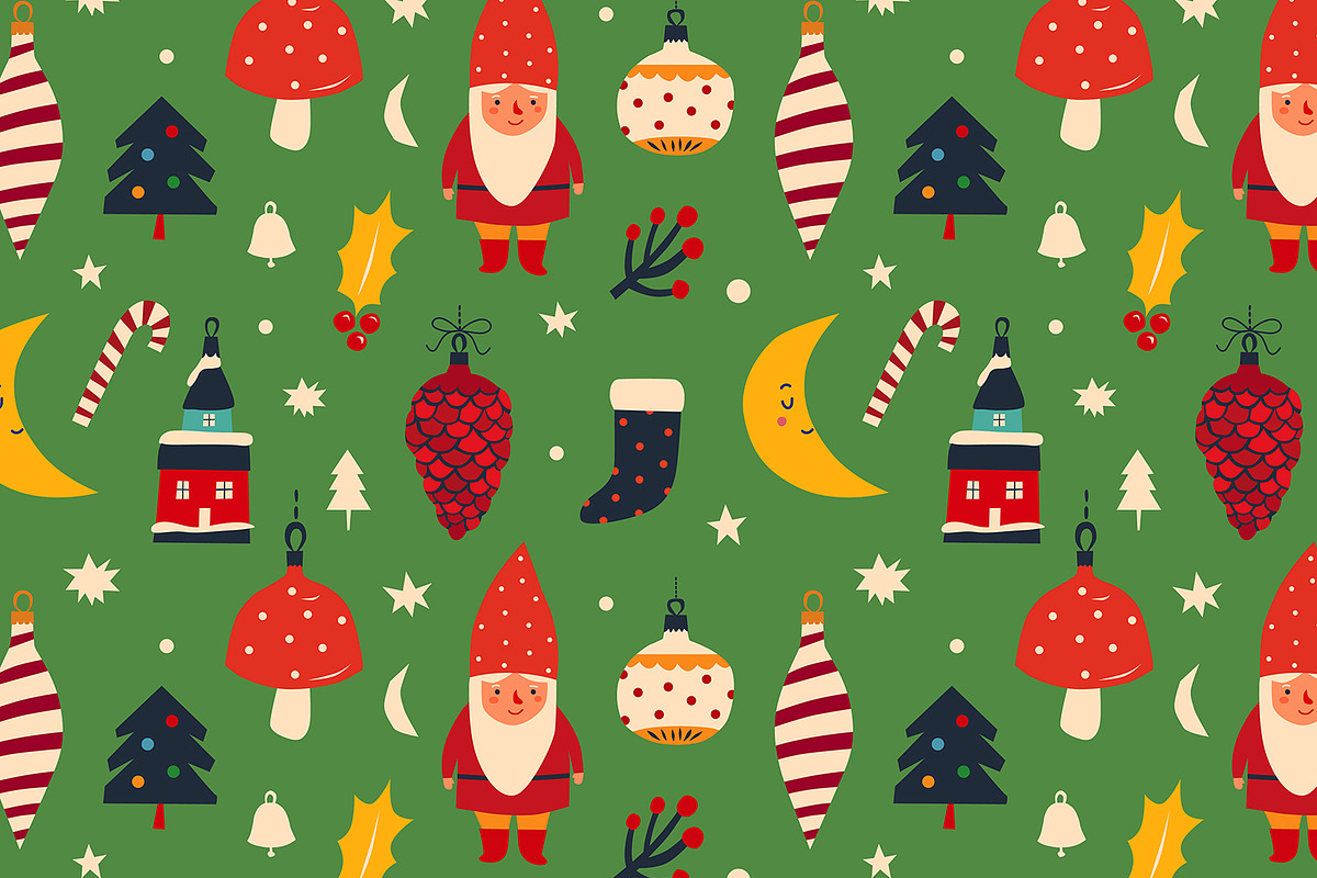 Merry Christmas collection, a Seasonal Illustration by MoleskoStudio (Photo 16 of 22)