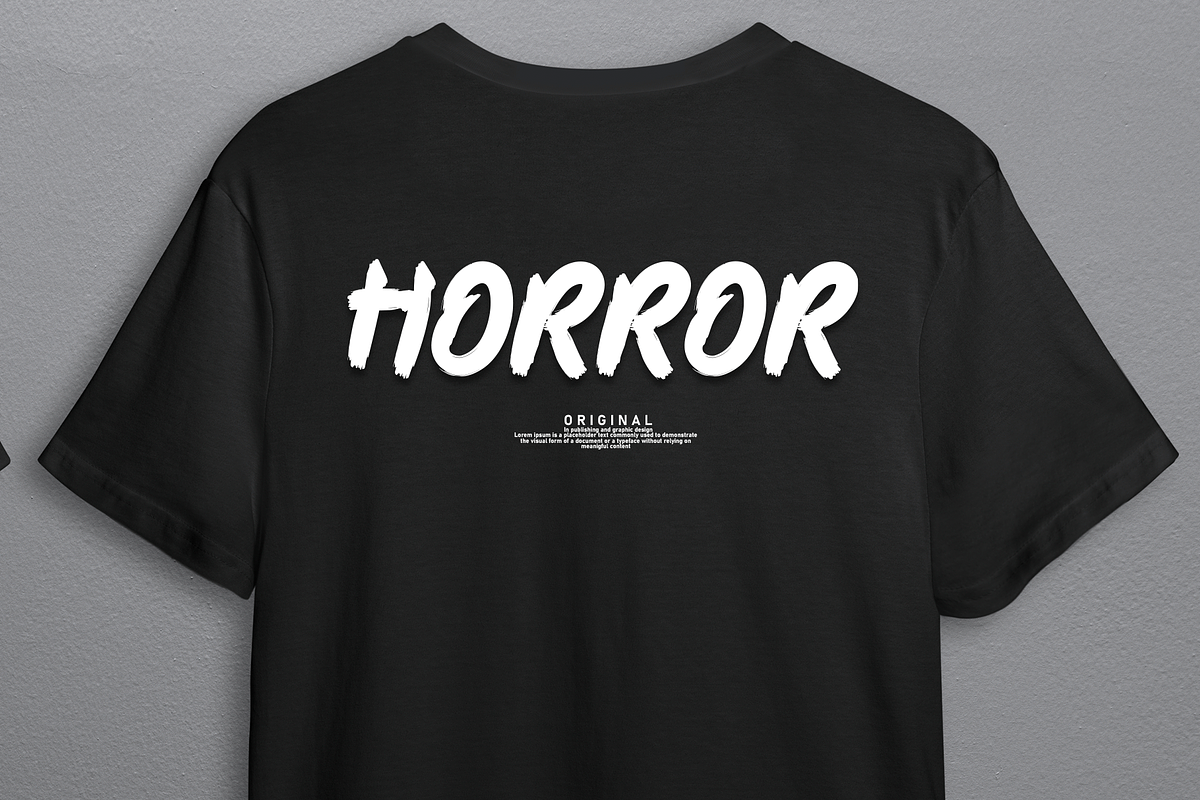 Scary House | Script Font, a Script Font by Scratchones (Photo 2 of 8)