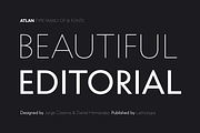 Atlan, a Sans Serif Font by Latinotype (Thumbnail 3 of 10)