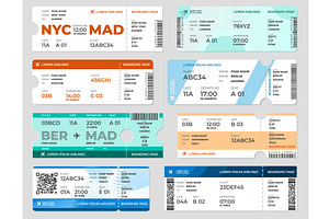 Boarding Pass Template. Board