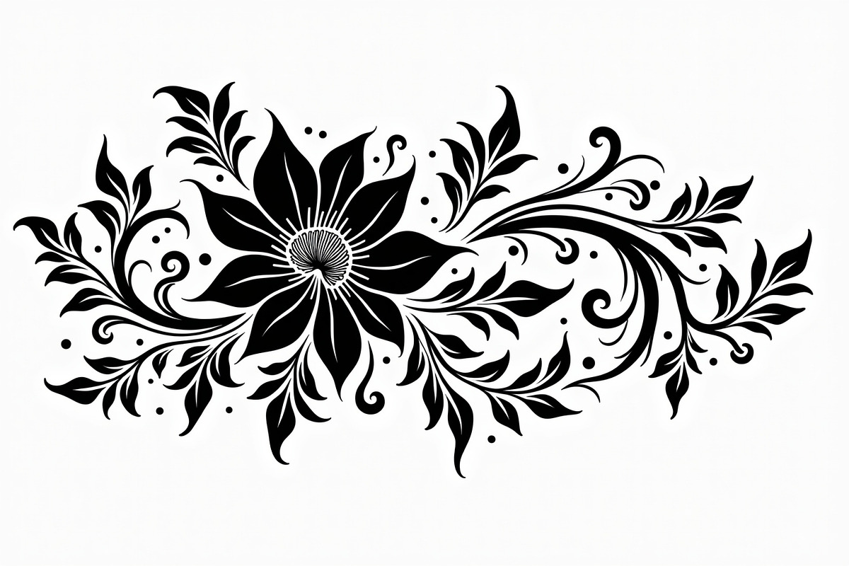 Classic Floral Border Collection, an Illustration by Artivon (Photo 12 of 21)